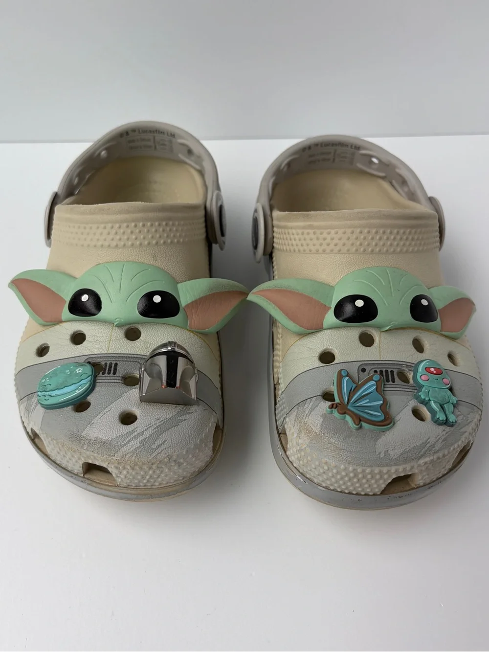 Crocs Disney Star Wars‎ Mandalorian Grogu Baby Yoda Classic Clogs Kids C12